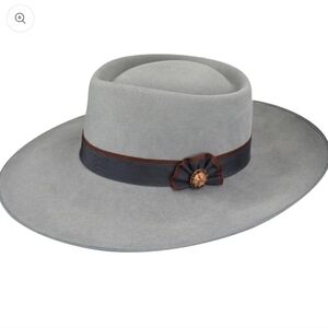 Renegade by Bailey Cowpuncher Western Hat Gunmetal Gray Size 7